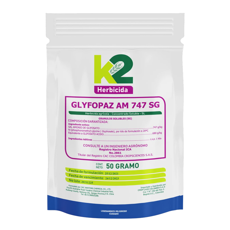 Glifosato (Glyfopaz AM 747 gr) x 1 kg