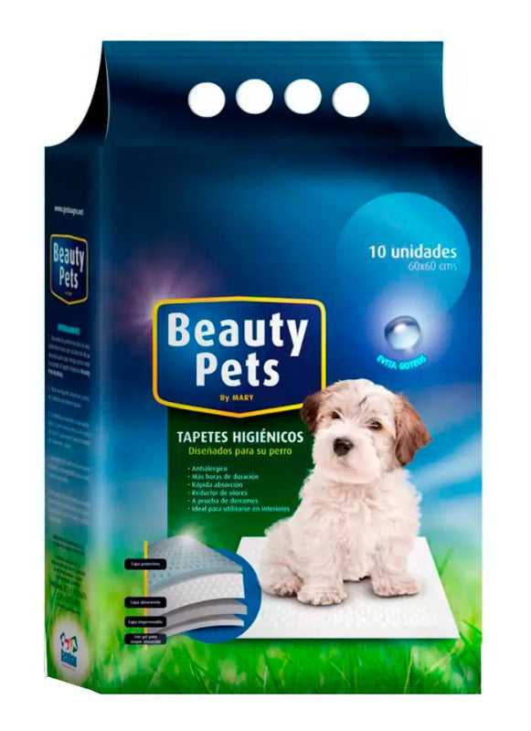 TAPETE BEAUTY PETS X 10 UDS.