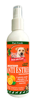 Ambientador Para Perro y Gato Anti Estrés Naranja 240 ML