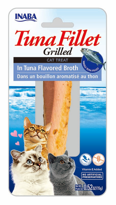 INABA CAT FILLET TUNA FLAVORE BROTH 15 GR