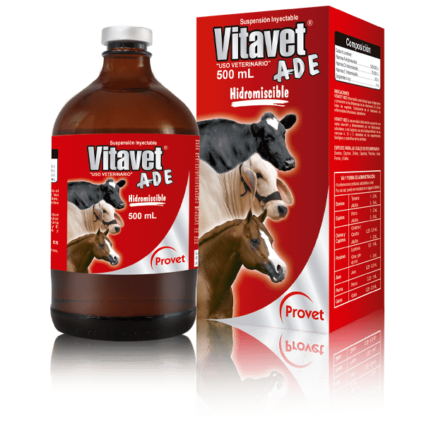 VITAVET ADE HIDRO INYECTABLE FRASCO X  250 ML