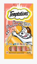 Temptations Snack Cremoso Para Gatos Salmón Y Queso 4Und