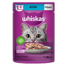 Comida Húmeda Para Gato Adulto Whiskas Pouch Atún X 85 Gr