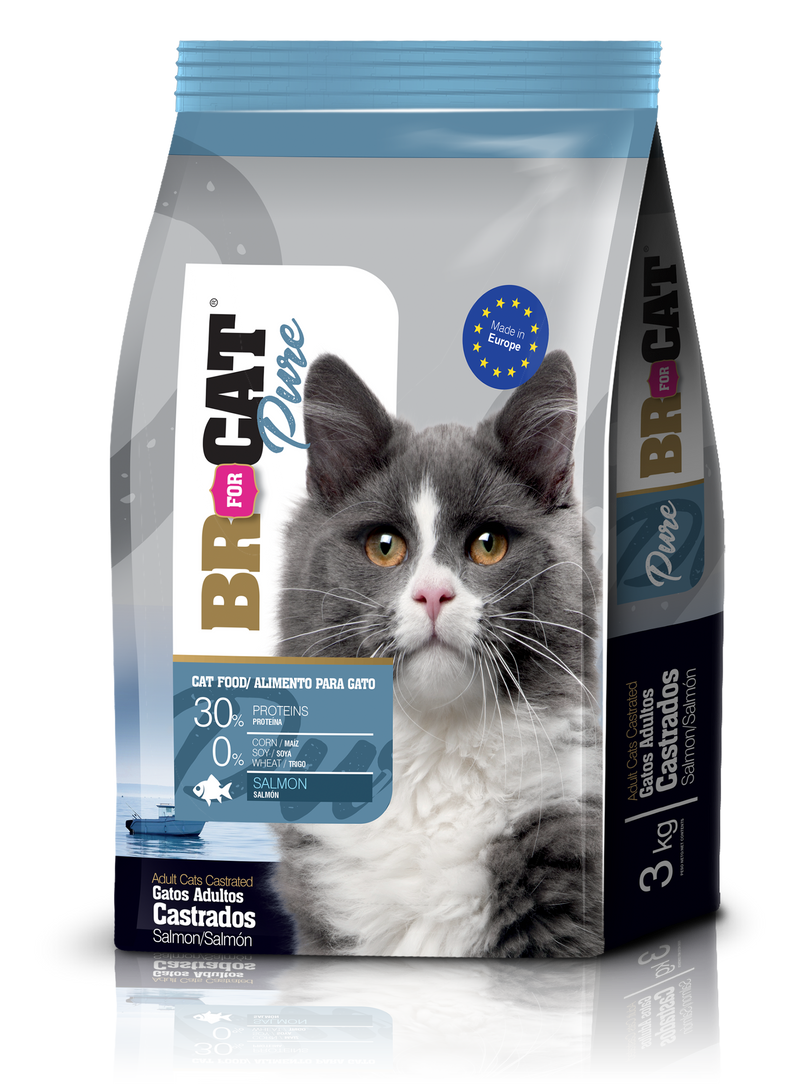 BR FOR CAT PURE CASTRADO SALMON