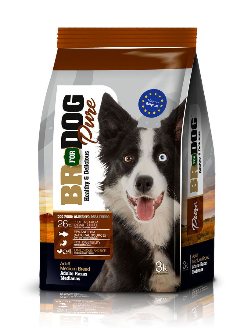 Comida Para Perro Br For Dog Adulto Raza Mediana