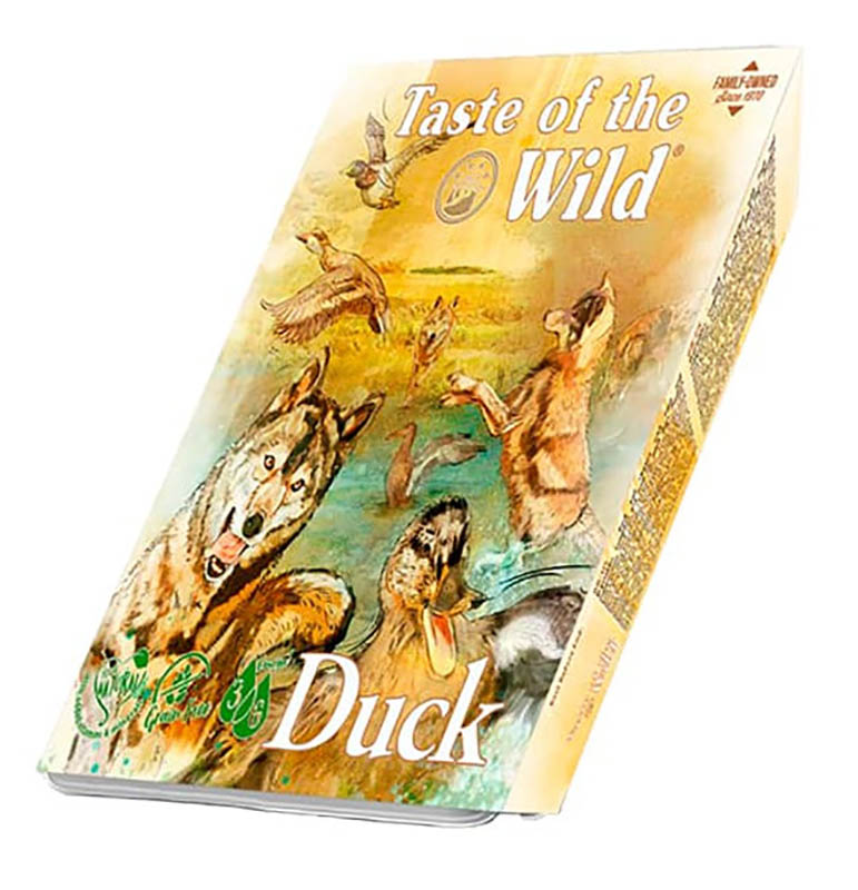 TASTE OF THE WILD TRAY TOW DUCK 390 GR