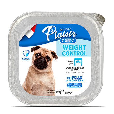 PATE PLAISIR DOG WEIGTH CONTROL X 100 GR