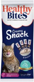 Snack Para Gato Healthy Cream Atún X 4 Und 56 Gr
