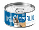 Comida Húmeda Para Gato Chunky Delicat Pollo 156 Gr Lata