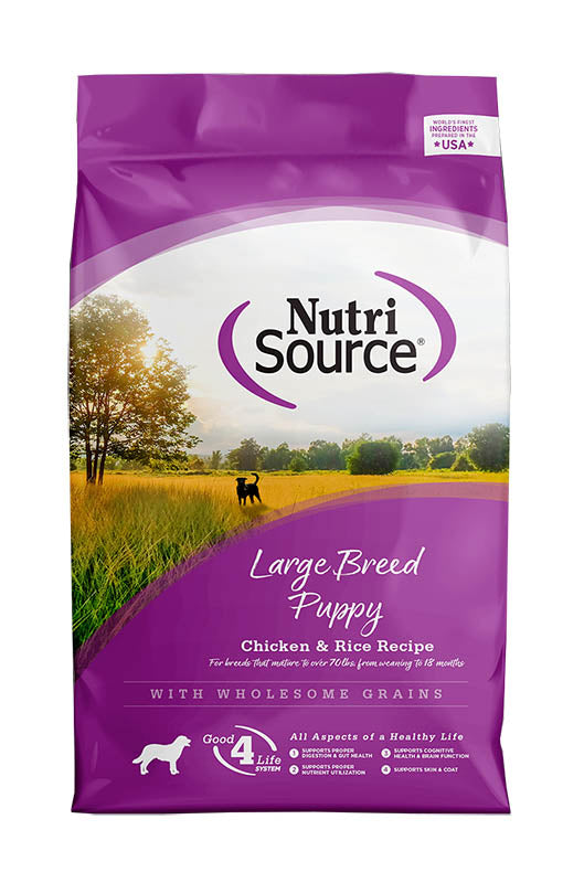 NUTRI SOURCE LARGE BREED PUPPY CHICKEN & RICE