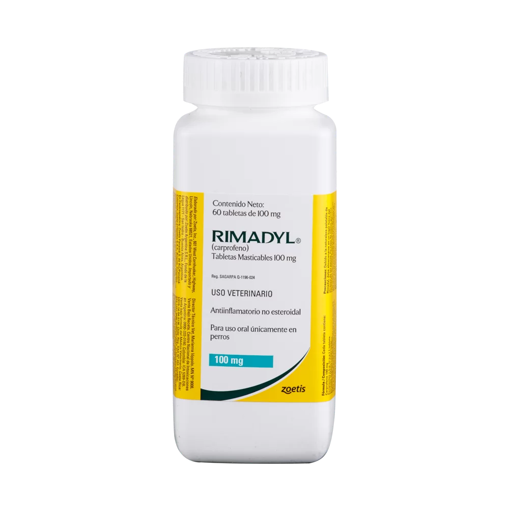 RIMADYL 100 MG TABLETAS