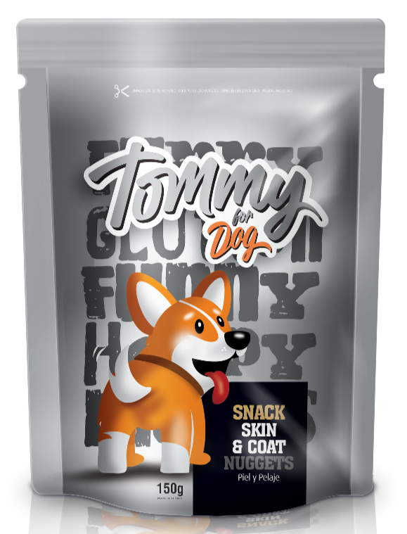 SNACK TOMMY FOR DOG SKIN & COAT X 150 GR