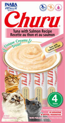 Snack Para Gato Churu Receta De Atún Con Salmón X 4 Sticks