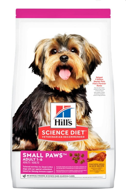 HILL'S CANINE ADULTO SMALL PAWS X 4.5 LB