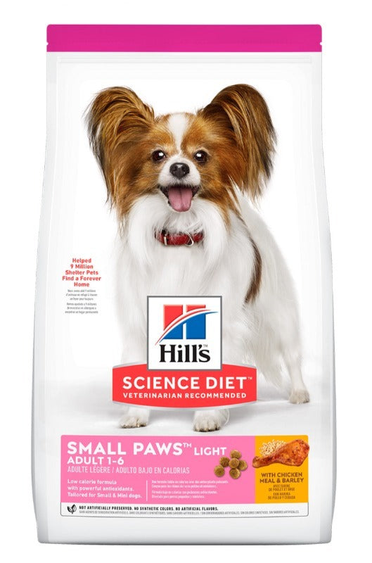 HILL'S CANINE ADULT SMALL PAWS LIGHT