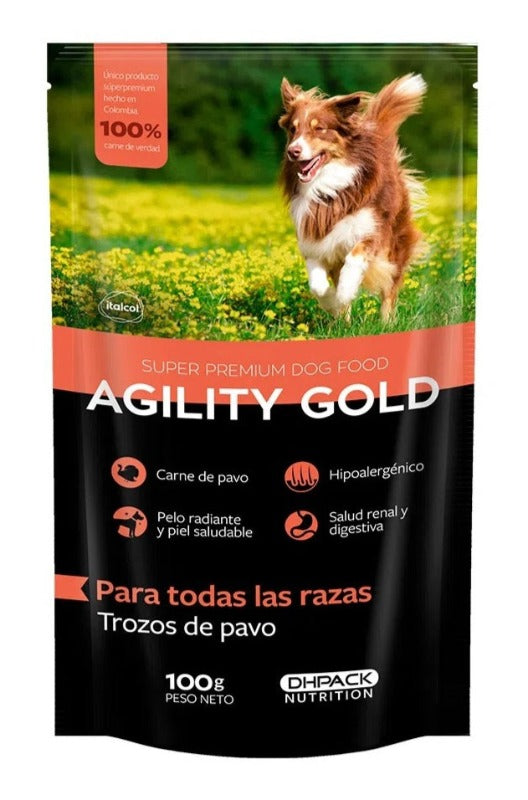 AGILITY GOLD  POUCH PAVO X 100 GR