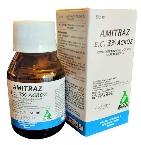 AMITRAZ E.C. 3% (PERROS) X 50 ML