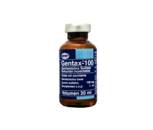 GENTAX 100 INY X 20 CC
