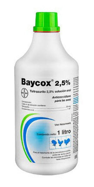 BAYCOX 2.5% X LITRO