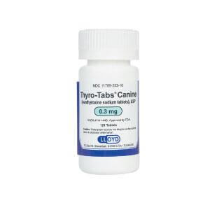 THYROTABS 0.3 mg X 120 TABLETAS