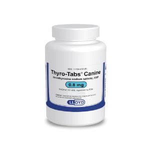 THYROTABS 0.8mg  (120 TABLETAS)
