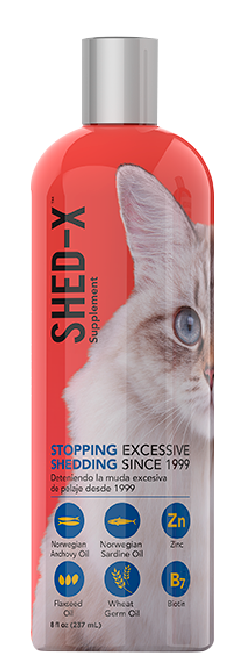 SHED-X DERMAPLEX CAT X 8 OZ
