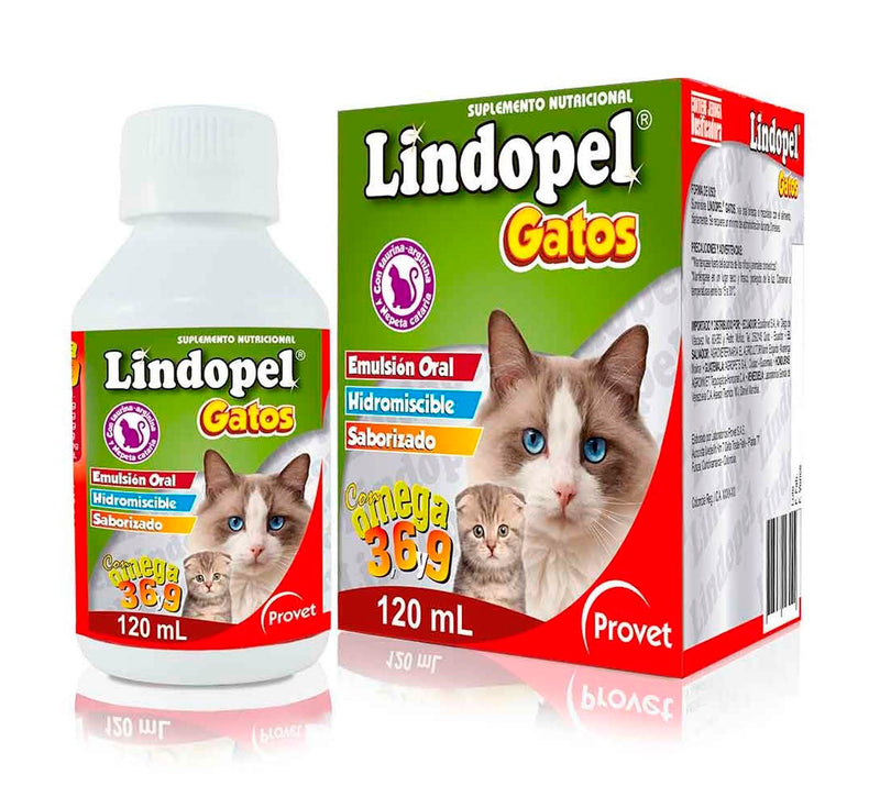 LINDOPEL GATOS X 120ML