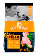 Comida Para Perro Adulto Nutriss Pollo y Vegetales