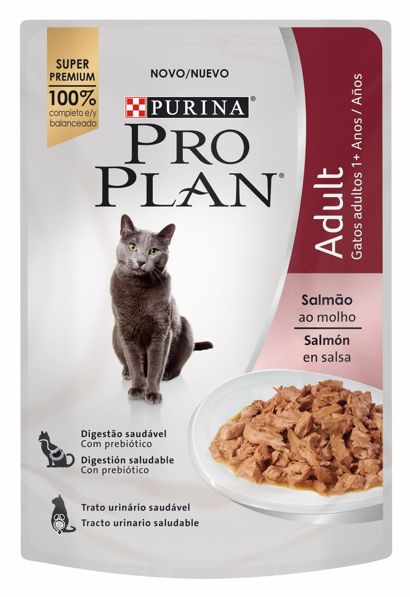 PROPLAN POUCH AD CAT SALMON X 85 GR