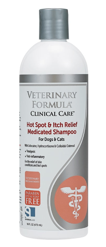 SHAMPOO VFCC HOT SPOT AND ITCH RELIEF - 16 OZ