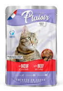 Comida Húmeda Para Gato Adulto Pouch Plaisir Cat Trozos Res X 100 Gr