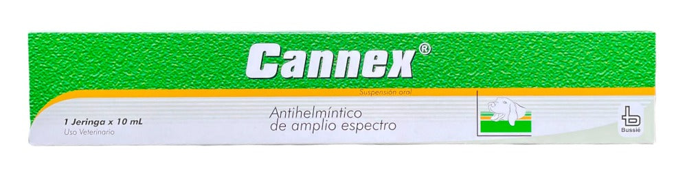 Cannex Desparasitante Para Perro Cannex Oral Jeringa X 10 Ml