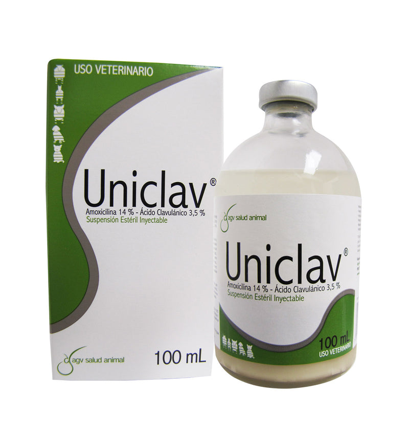 UNICLAV INYECTABLE X 100 ML
