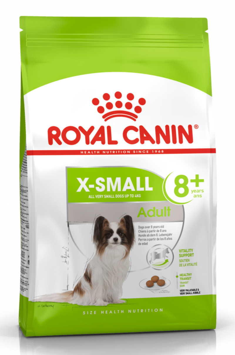 ROYAL CANIN X-SMALL ADULTO 8+1.5 KG