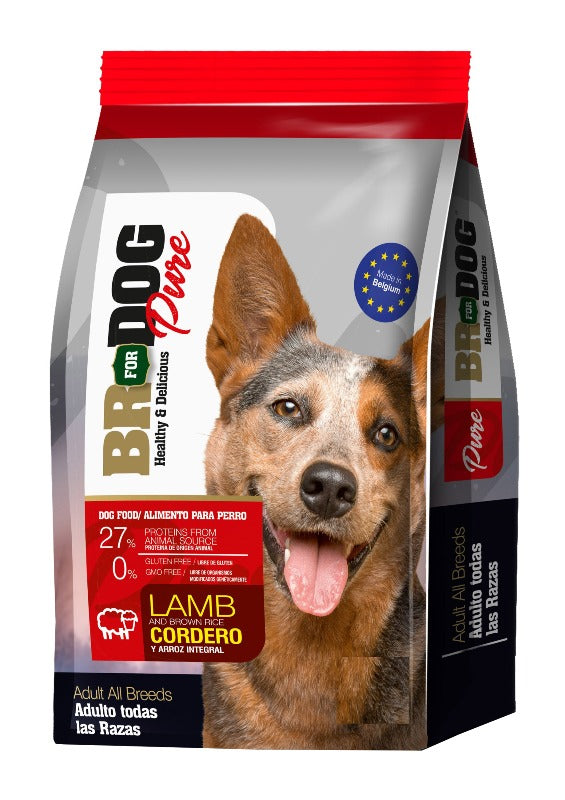 BR FOR DOG PURE ADULTO LAMB