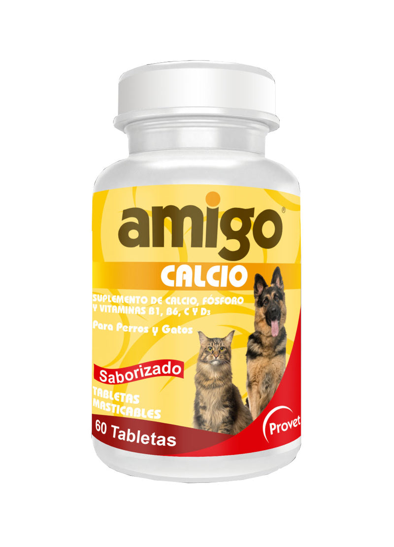 AMIGO CALCIO FRASCO X 60 TABLETAS