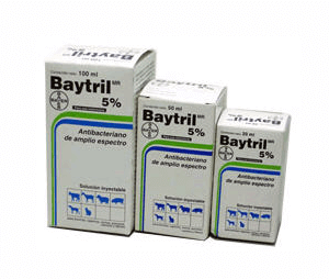 BAYTRIL 5 % INYECTABLE (BAYER)