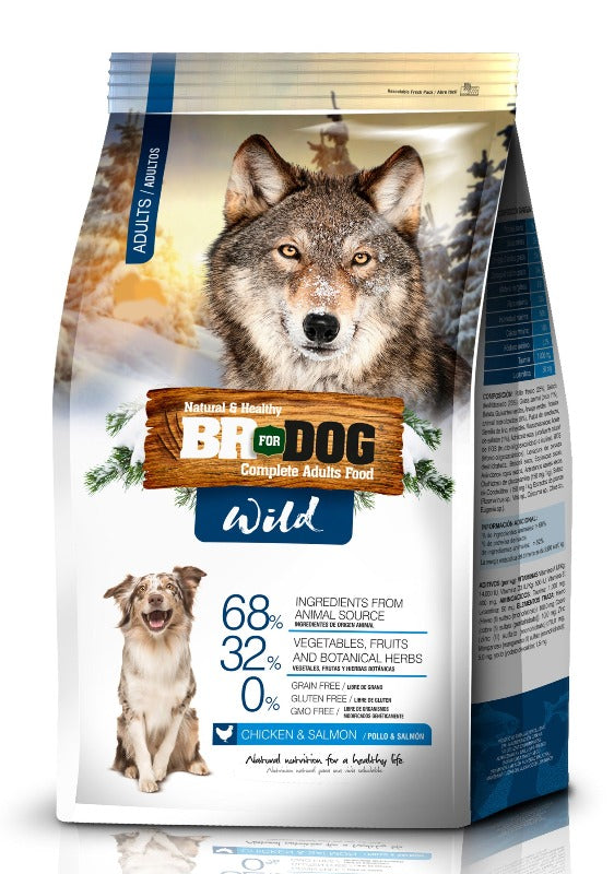 BR FOR DOG WILD ADULTO
