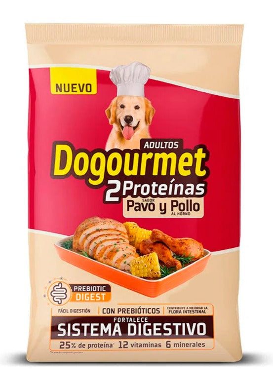 DOGOURMET PAVO Y POLLO AL HORNO X 2 KL