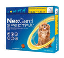 Antipulgas y Garrapatas Para Perro Nexgard Spectra (3.5 - 7.5 Kg)